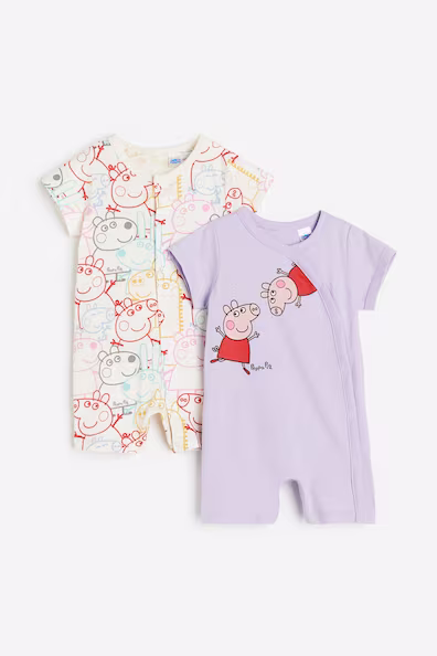 PACK DE 2 PIJAMAS ESTAMPADOS