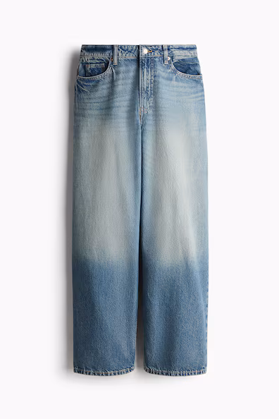 Джинсы CURVY FIT BAGGY HIGH