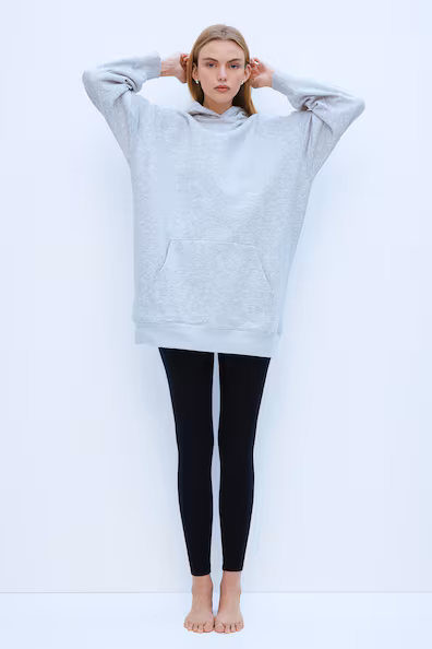 Платье OVERSIZE с капюшоном