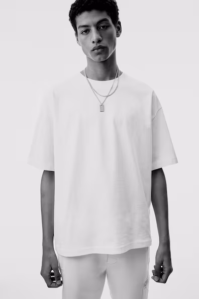 Футболка из хлопка OVERSIZED FIT