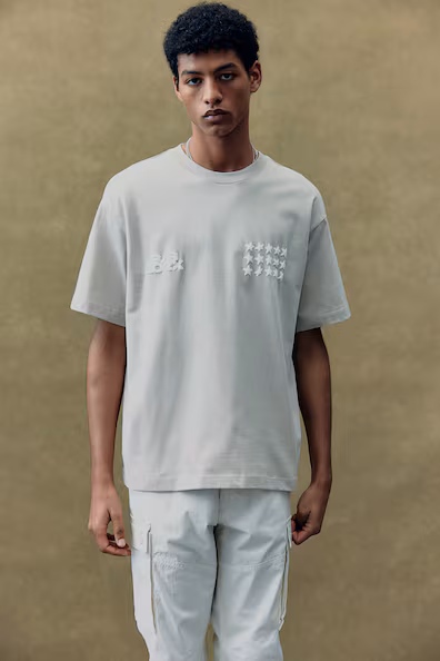 Футболка с принтом LOOSE FIT