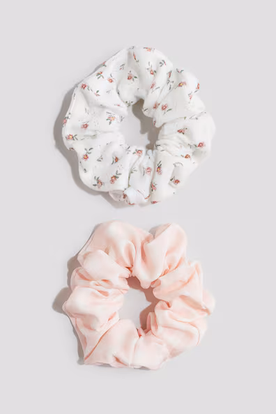Набор из 2 резинок для волос SCRUNCHIES