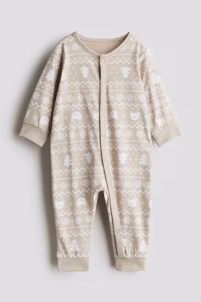 PIJAMA DE CORPO INTEIRO ESTAMPADO