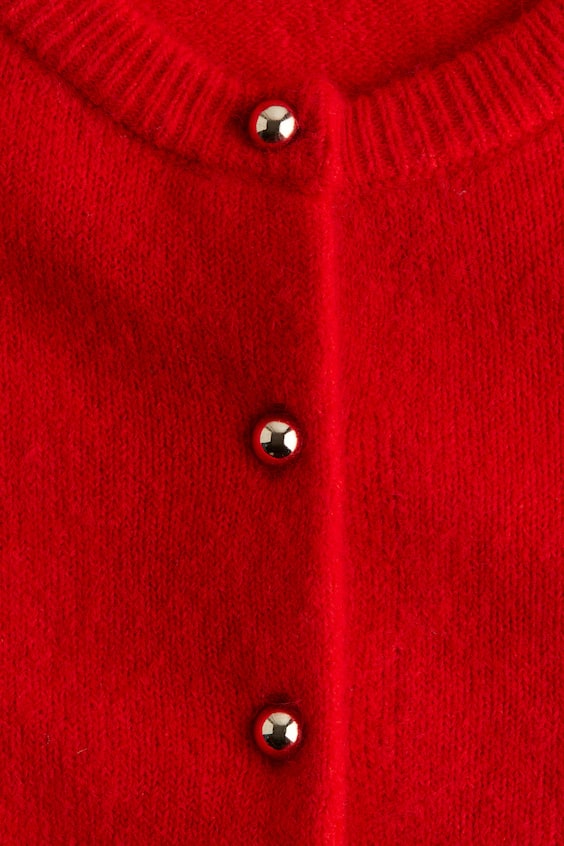 Кардиган из мягкой вязаной ткани