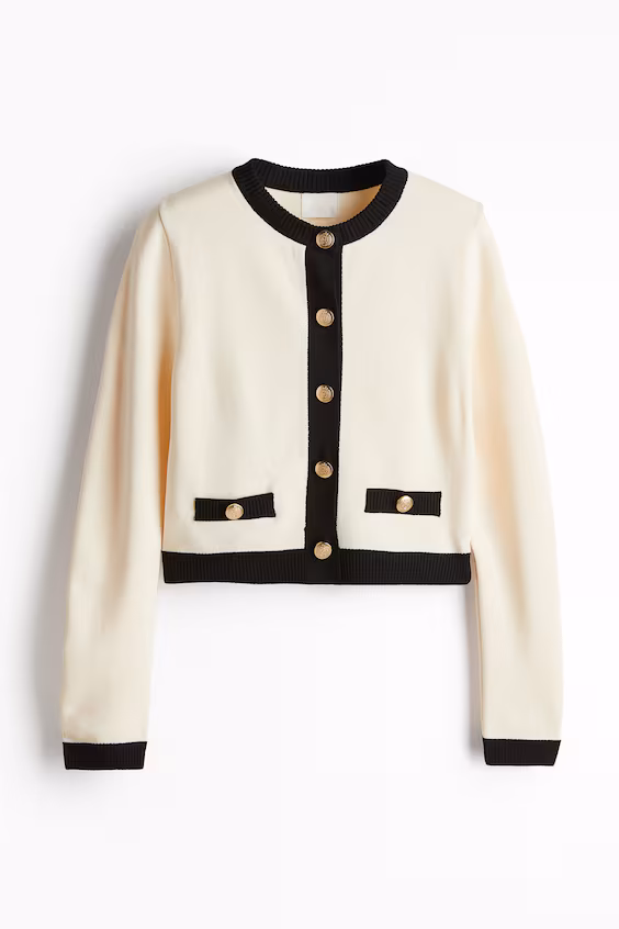 Куртка из тонкой вязаной ткани