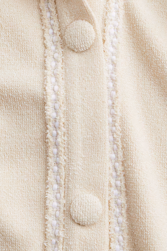 Кардиган из плотного трикотажа с воротником