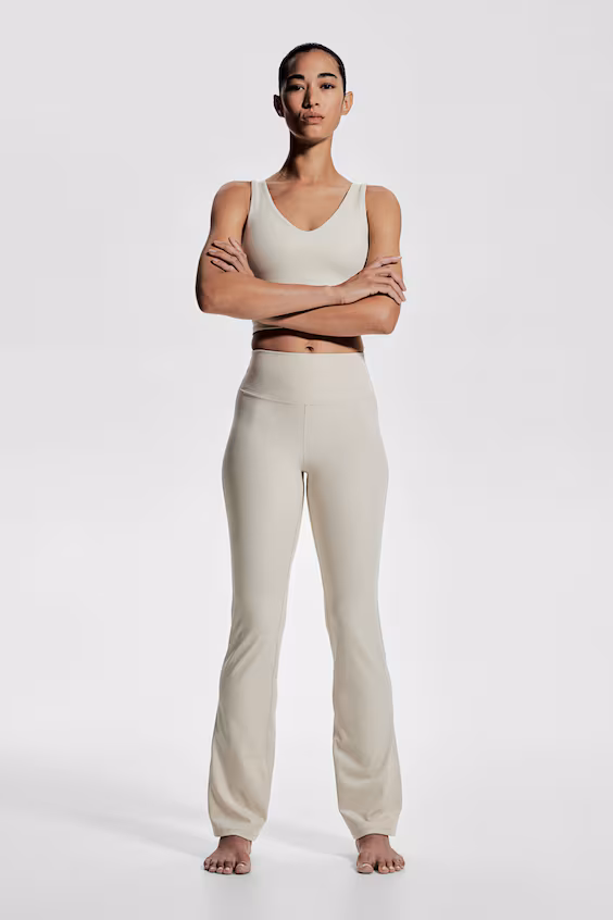 Брюки-леггинсы для спорта колокольчатого кроя с технологией drymove™