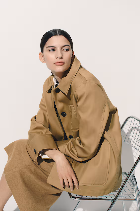 Пальто с карманами