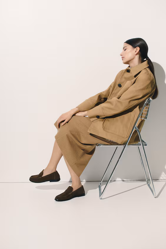 Пальто с карманами