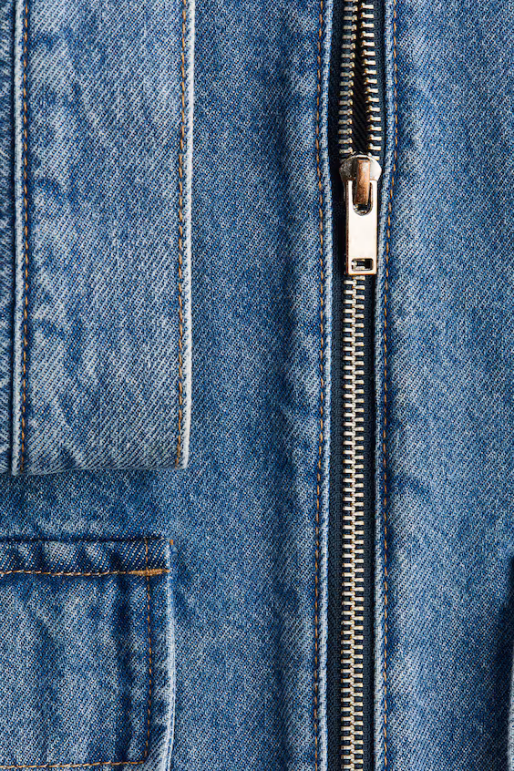 Джинсовое пальто