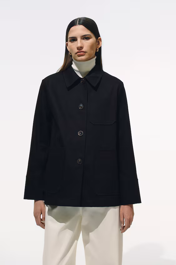 Пальто с карманами