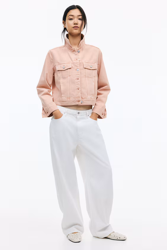 Блузон из джинсовой ткани