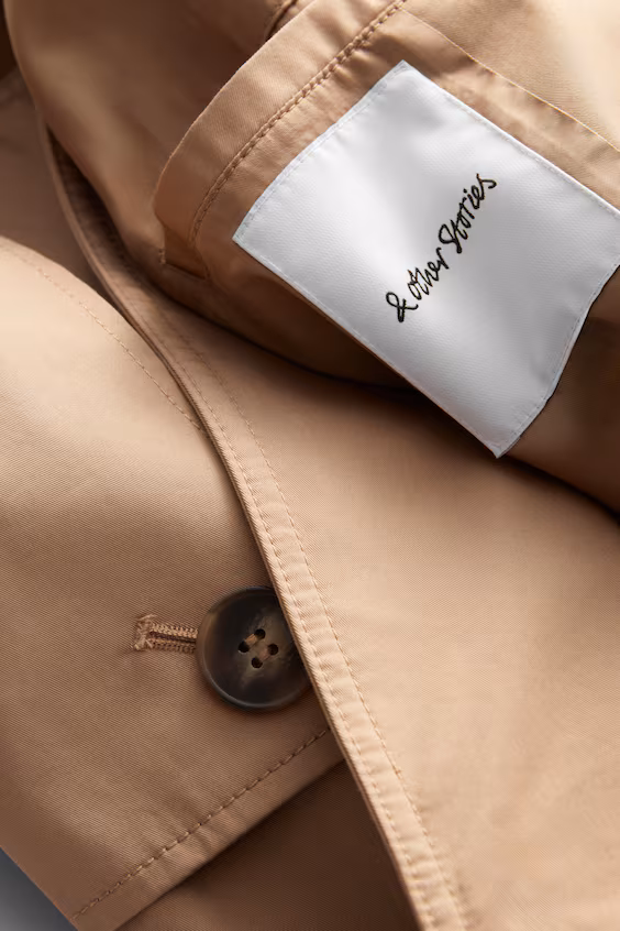 Тренчкот с поясом