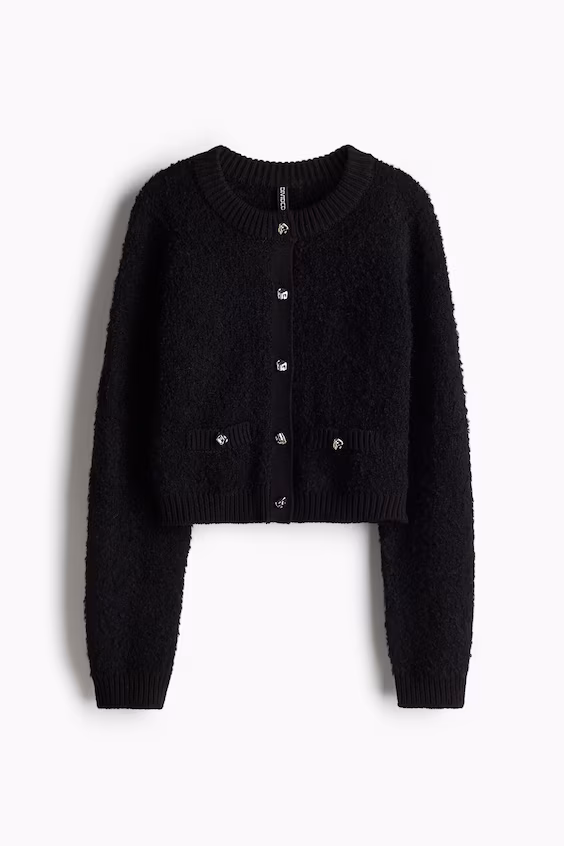 Пальто из мягкой ворсистой вязанки