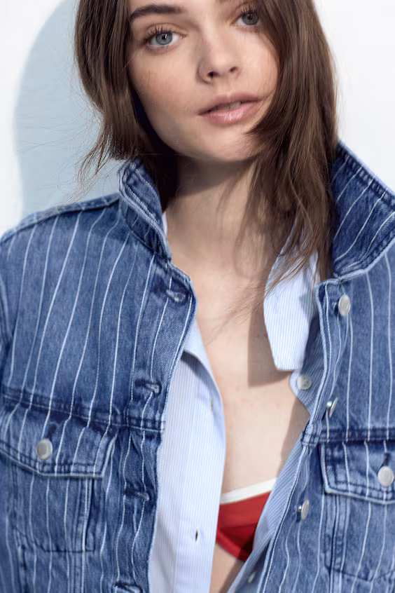 Блузон из джинсы