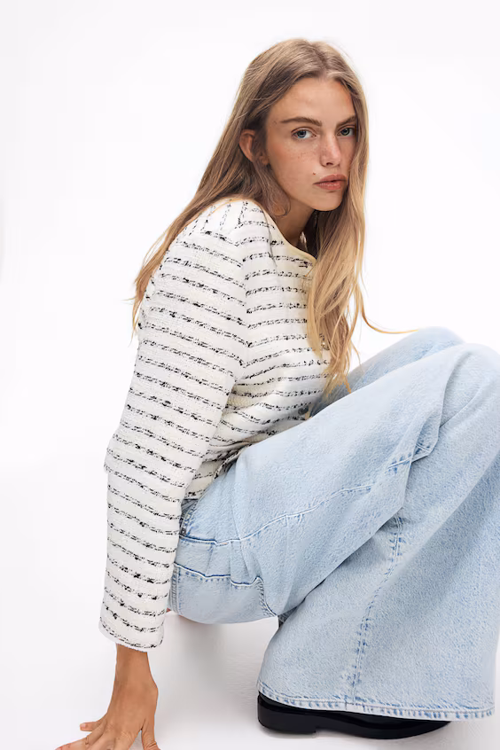 Куртка из тканого материала с текстурой