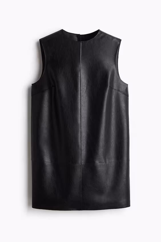 Платье из покрытой ткани