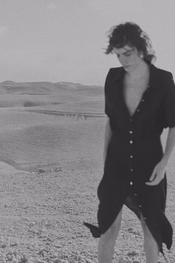 Рубашка-платье с завязкой на пояс