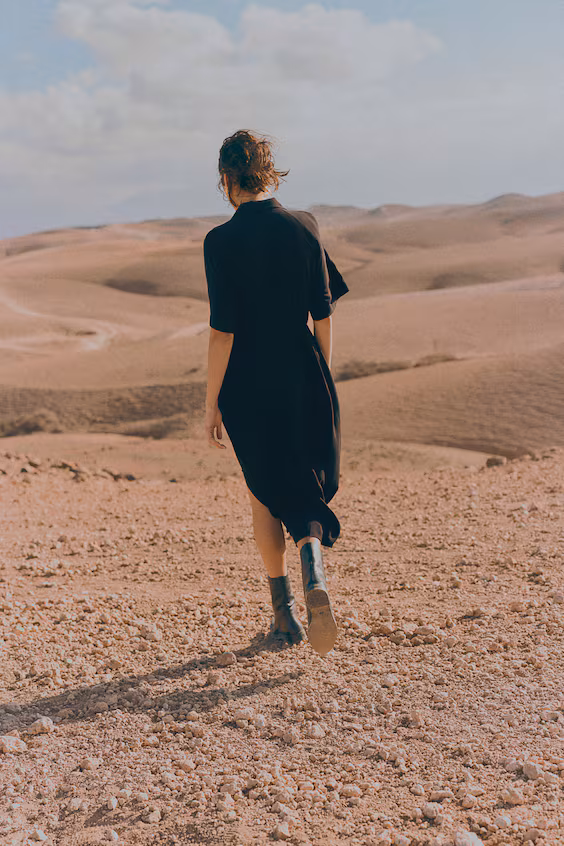 Рубашка-платье с завязкой на пояс