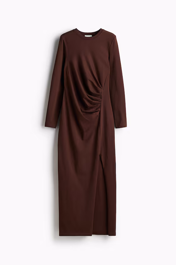 Платье с драпировкой