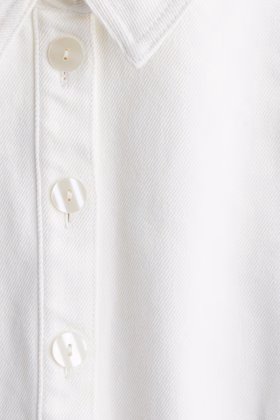 Платье из джинсы с воротником