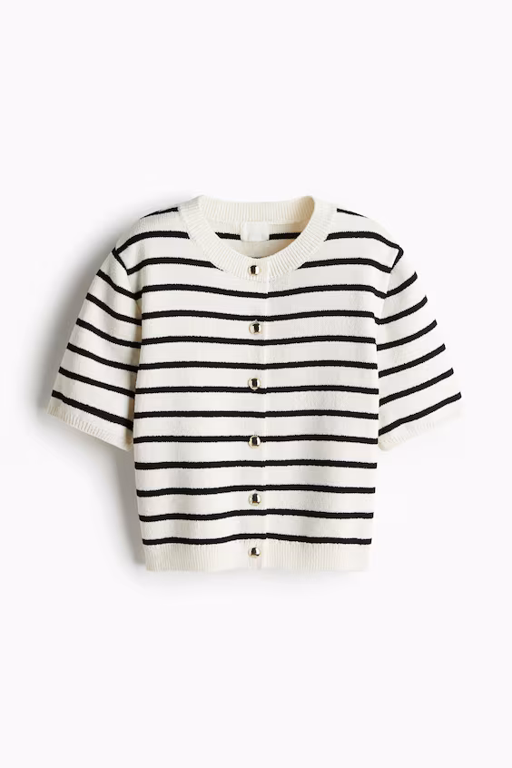 Полупальто из трикотажа с короткими рукавами