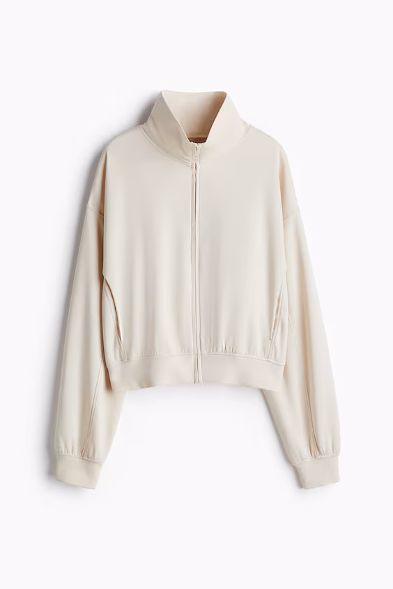 Очень мягкий свитер на молнии