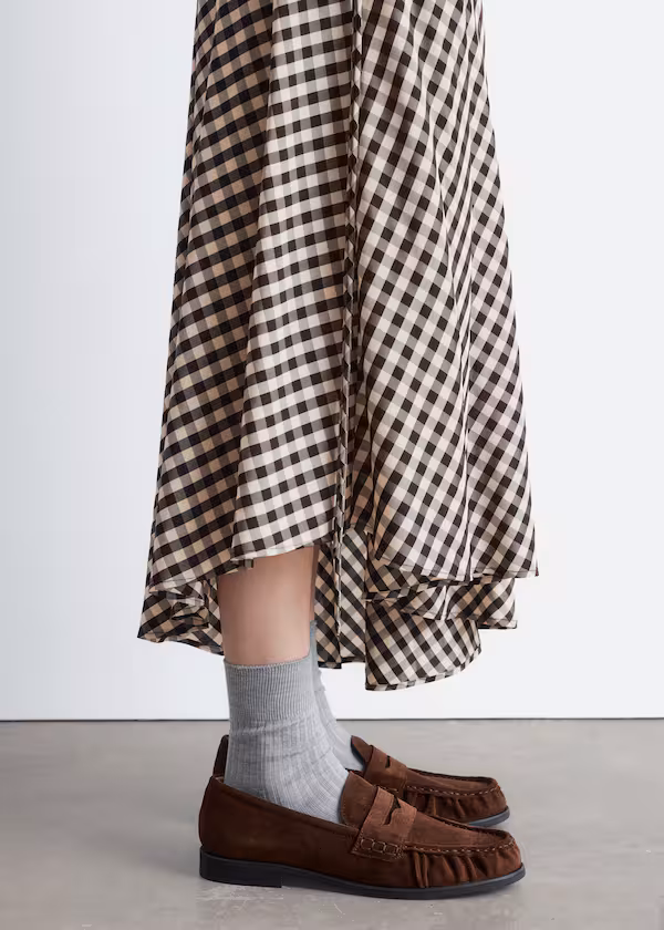 Замшевые мокасины