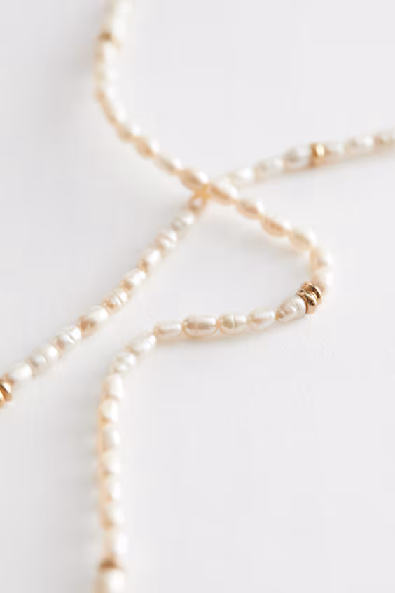 Ожерелье с подвесками из жемчуга