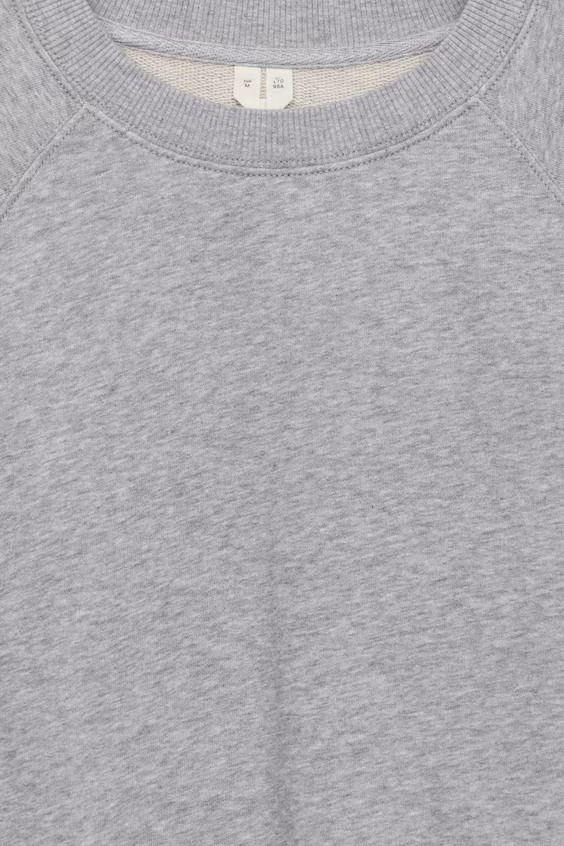 Толстовка french terry h&m