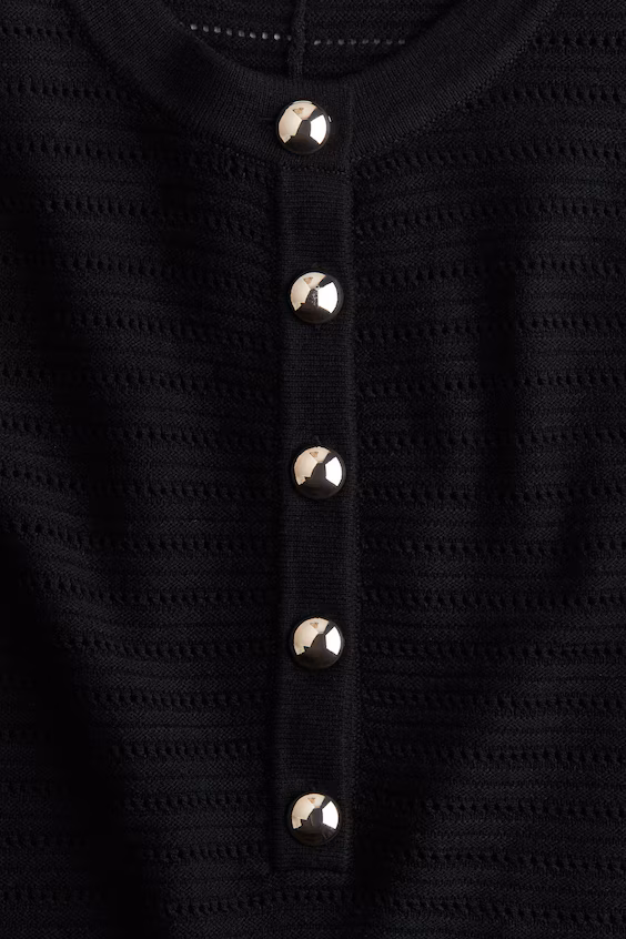 Платье из прозрачной вязки