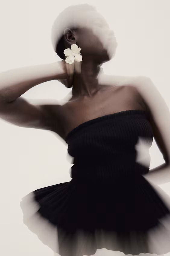 Топ на завязках с рюшами