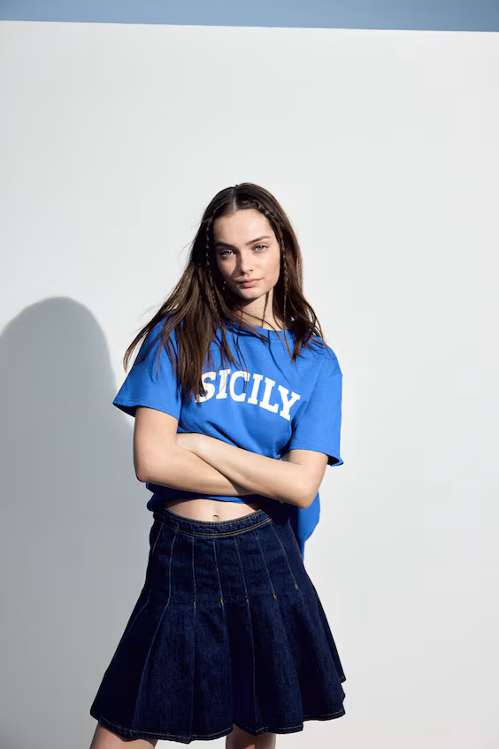 Футболка с принтом