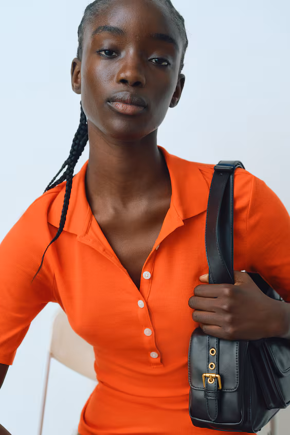 Поло в рубчик