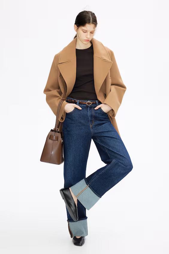 Футболка из микса модала в рубчик