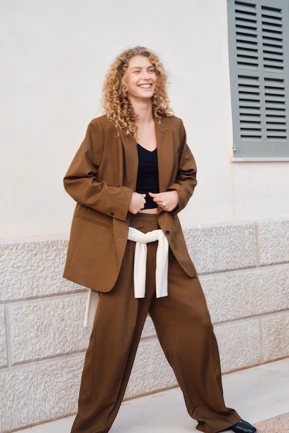 Свитер с лодочкой