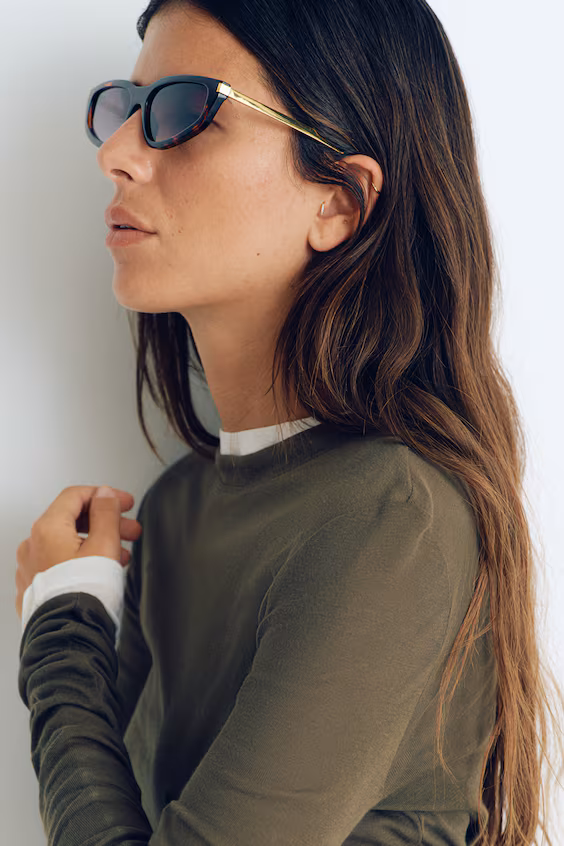 Солнечные очки угловатой формы h&m