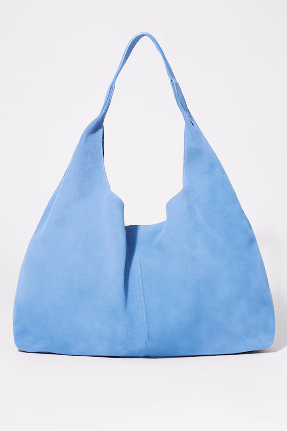 Большая сумка-тоут из замши