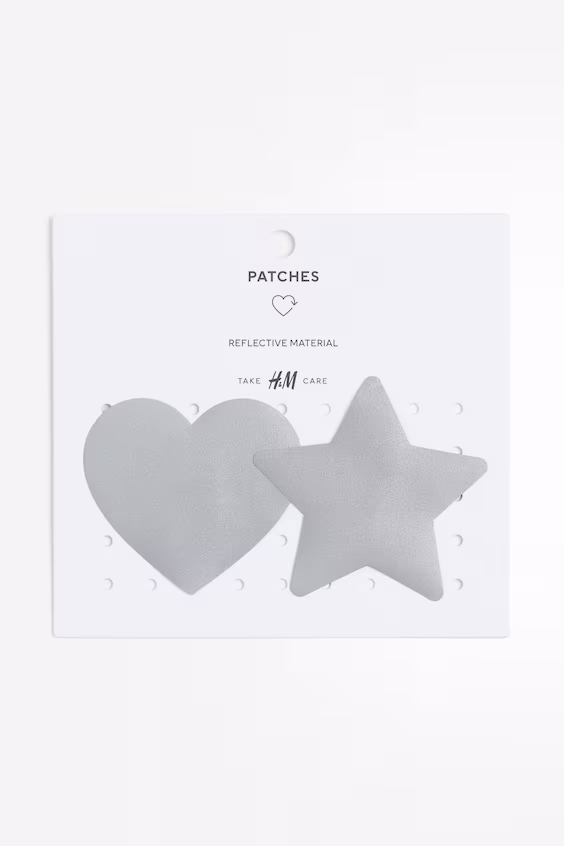 Набор из 2 отражающих нашивок