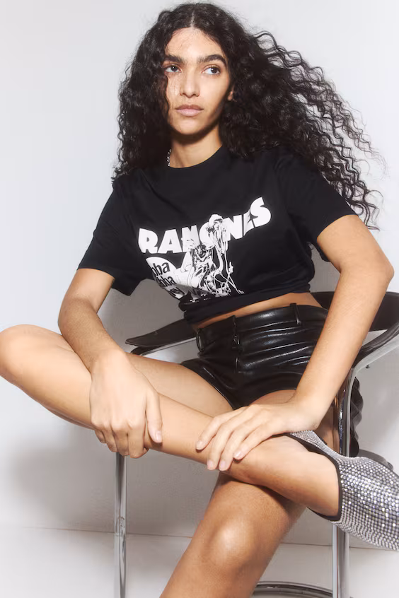 Футболка с принтом