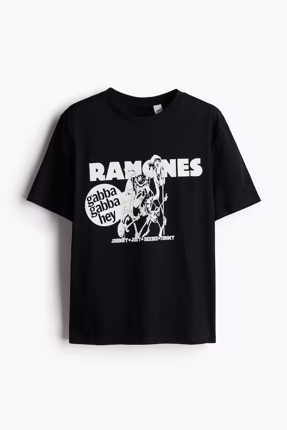 Футболка с принтом