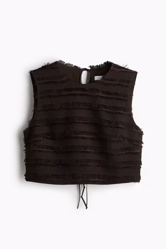 Топ с бахромой