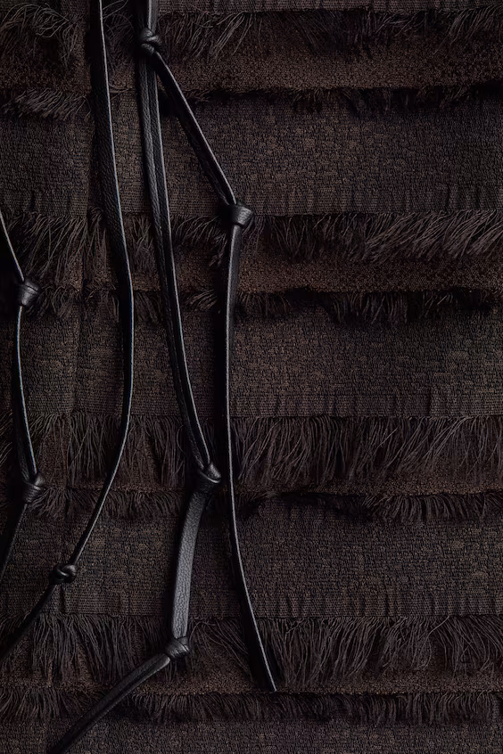 Топ с бахромой