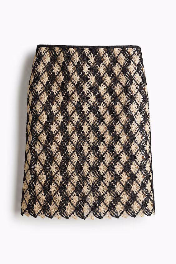 Юбка с крючком