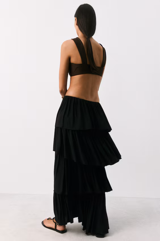 Юбка с оборками