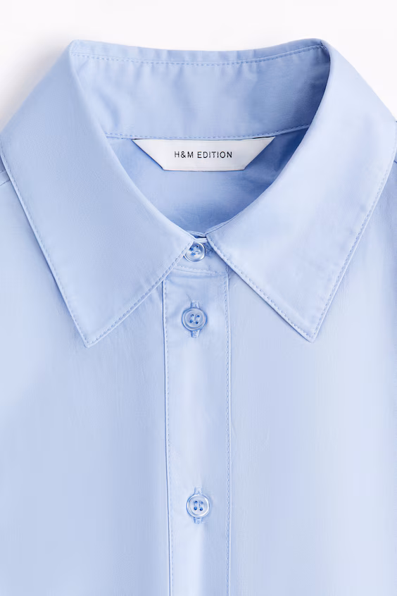 Платье рубашка из хлопка