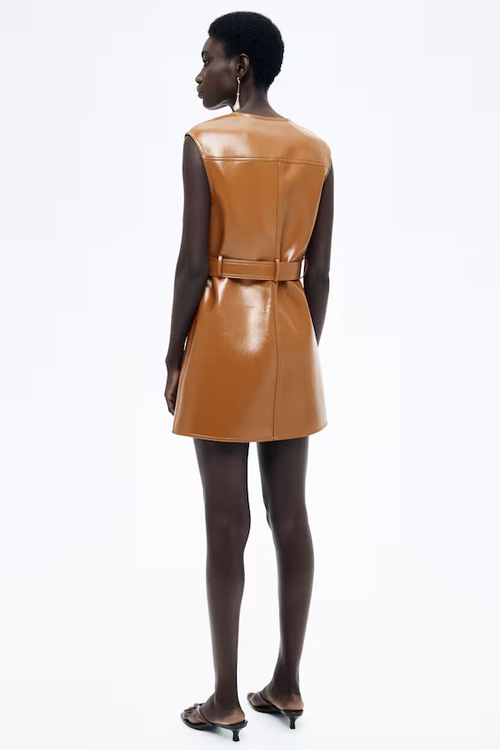 Платье cargo из обрезанной ткани