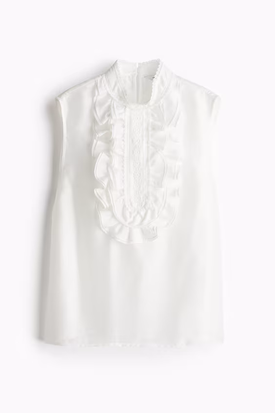 Блузка с оборками