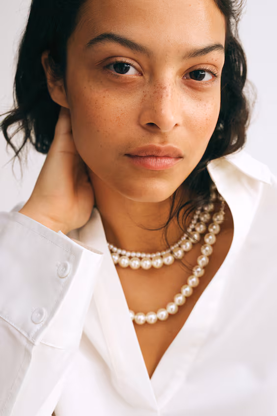 Рубашка-попон в стиле попелина