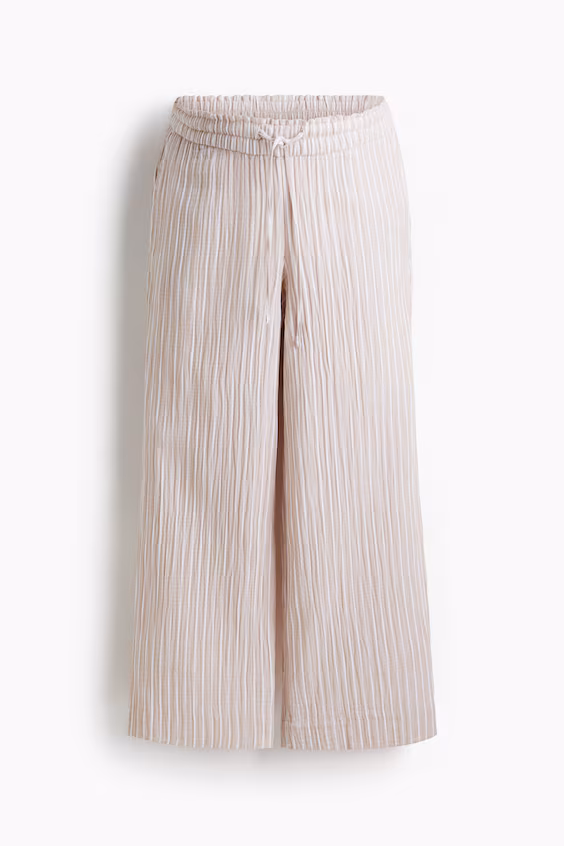 Mama комфортные широкие брюки из муселина